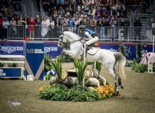 Kendal Lehari Sweeps Mad Barn Indoor Eventing Challenge at Toronto’s Royal Horse Show