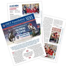 USET Foundation Newsletter: Pathway to the Podium Campaign Launches Publicly, Brilliant FEI World Cup™ Final Results, FEI World Championships Preview, and More